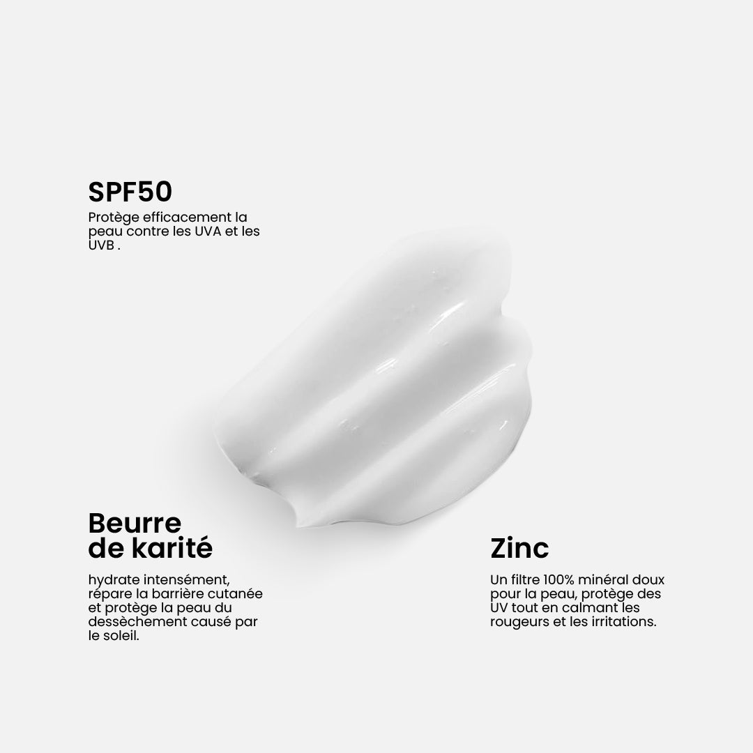 Crème protectrice SPF 50