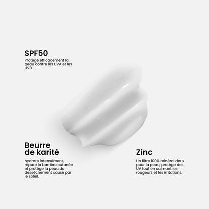 Crème protectrice SPF 50